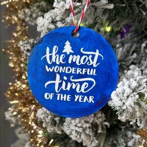 Most Wonderful Time Ornament